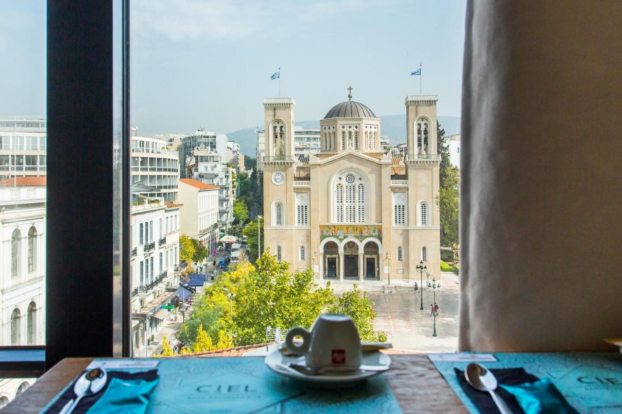 Ciel Living Athens Hotel Ngoại thất bức ảnh